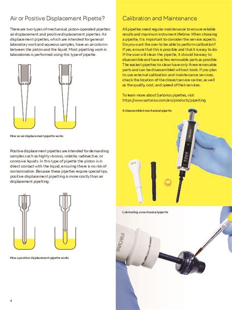 how to select a pipette